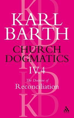 Church Dogmatics Classic Nip IV.4 by Barth image