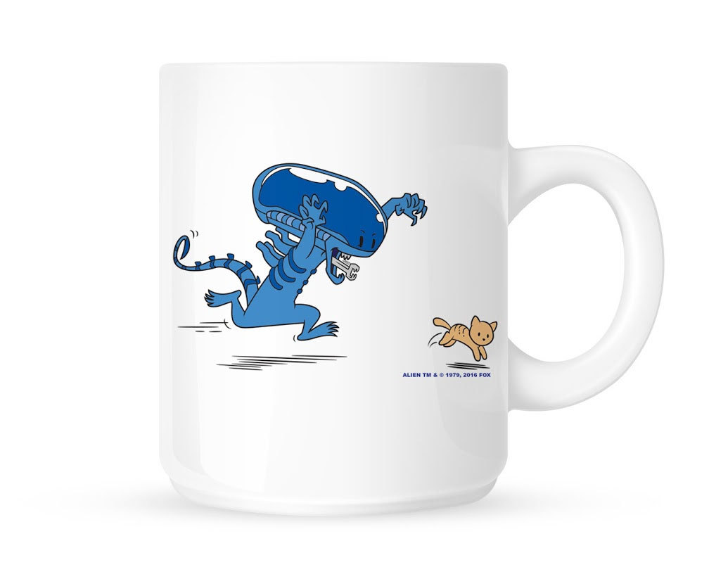 Alien Mug (Cute Cat) image