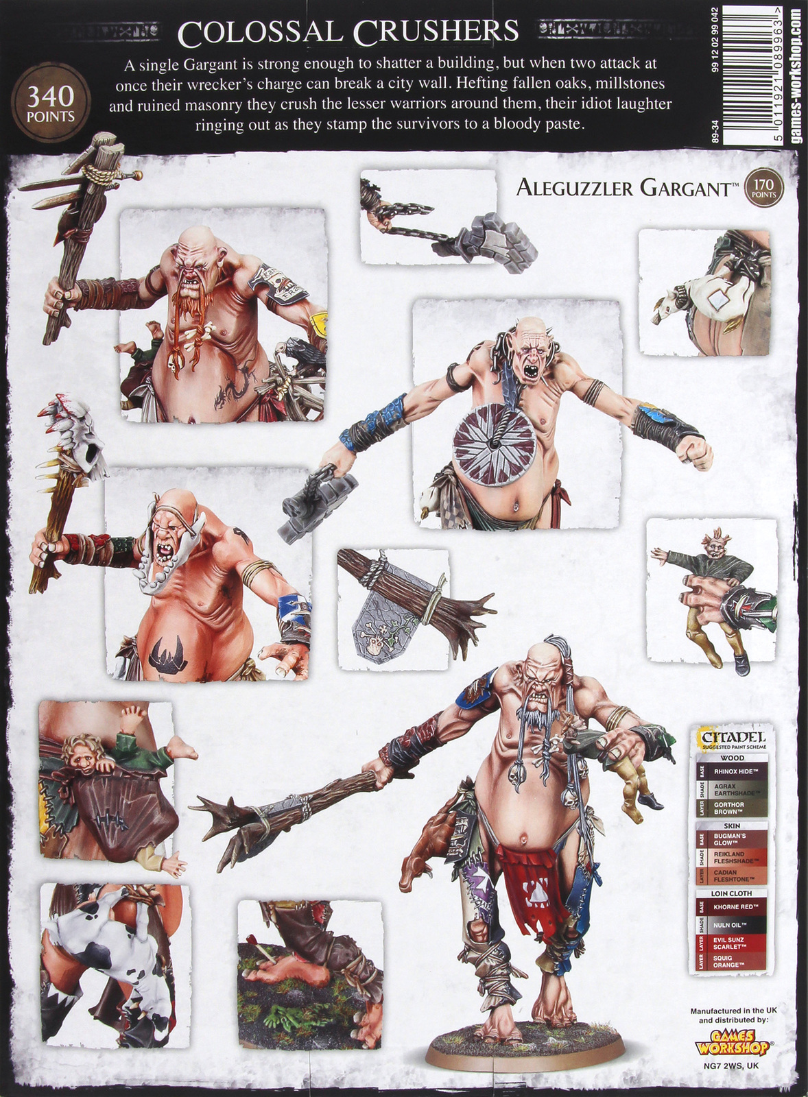 Warhammer Age of Sigmar: Aleguzzler Gargants Colossal Crushers image