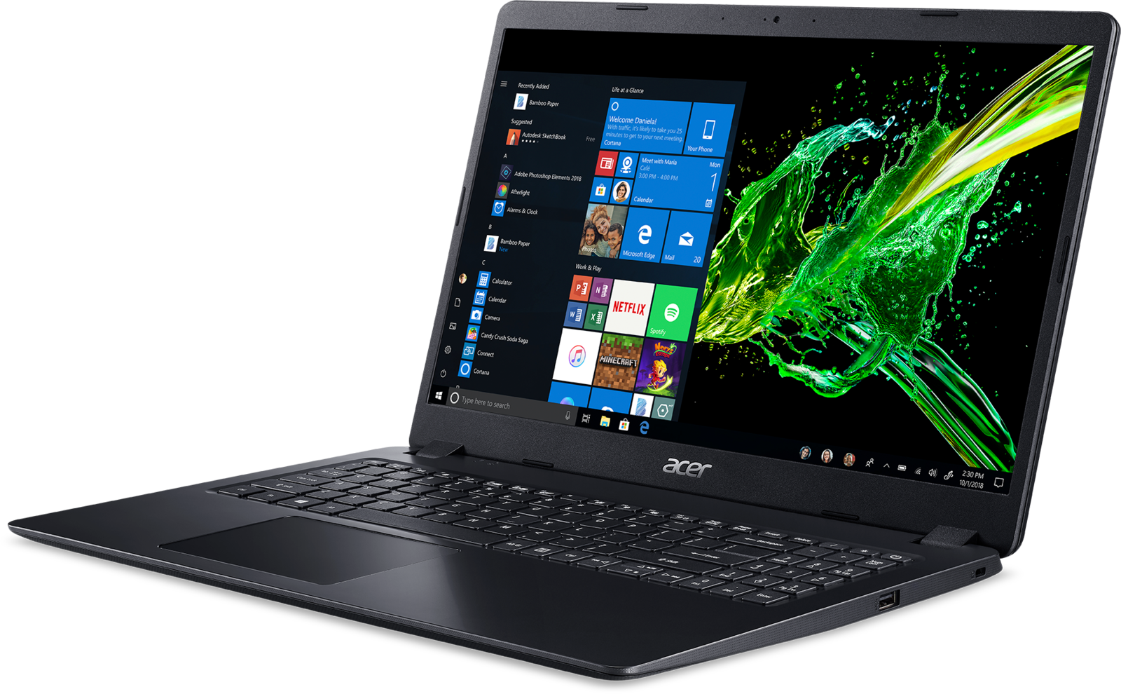 15.6" Acer Aspire 3 i5 4GB 1TB HDD Laptop image