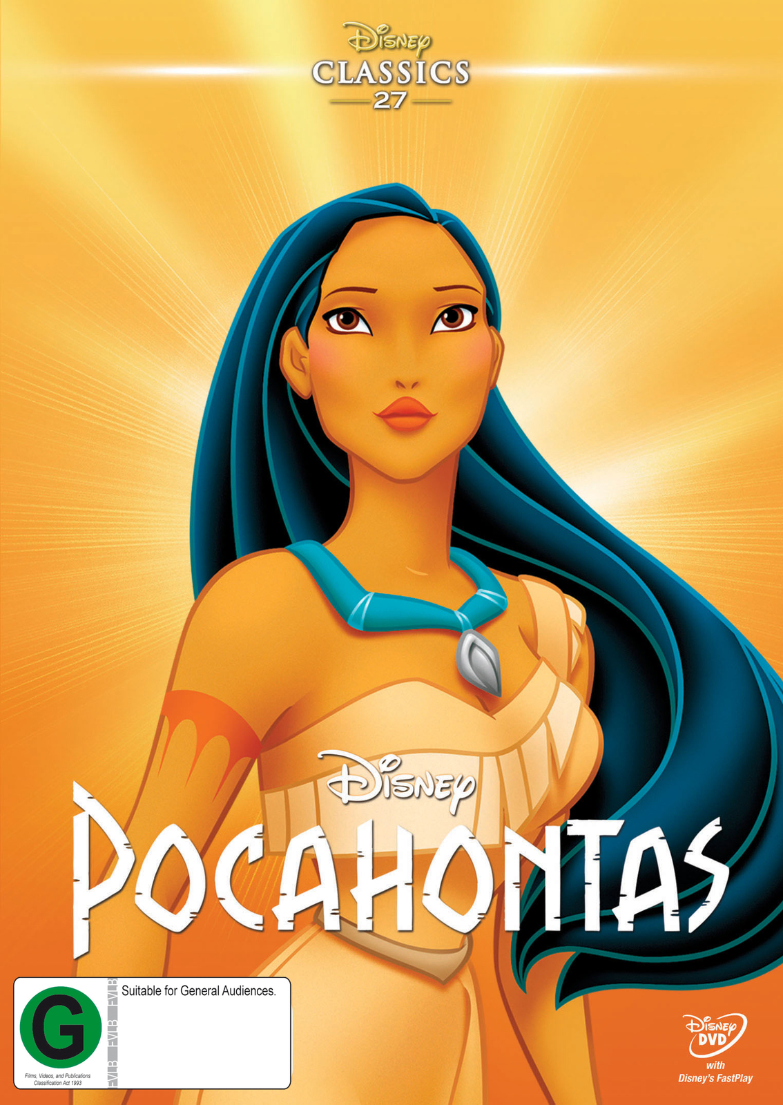 Pocahontas on DVD image