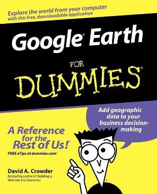 Google Earth For Dummies by David a Crowder image