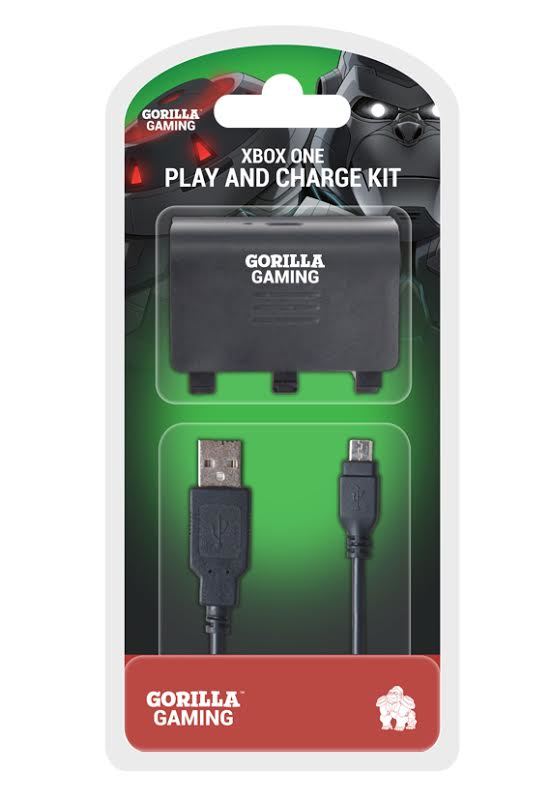 Gorilla Gaming Xbox One Play and Charge Kit for Xbox One image