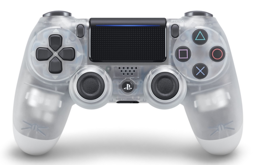 PlayStation 4 Dual Shock 4 v2 Wireless Controller - Crystal for PS4 image