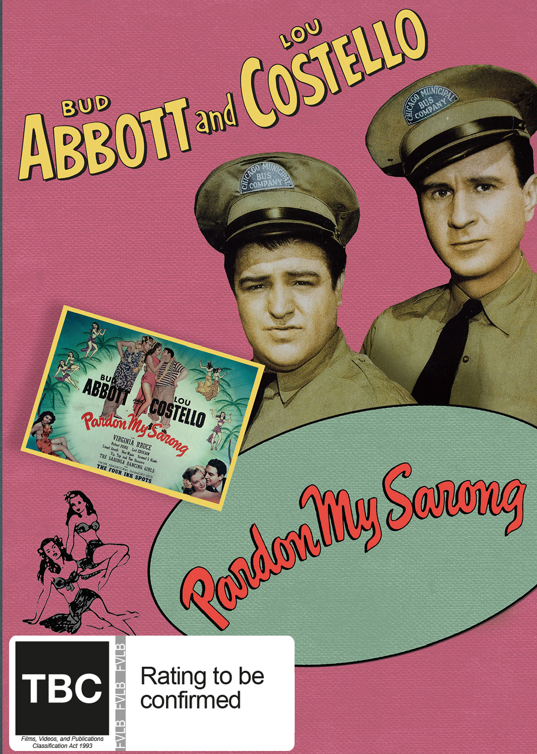 Abbott And Costello: Pardon My Sarong on DVD image