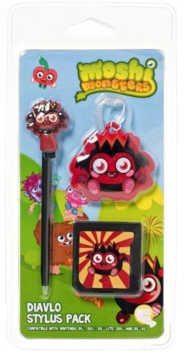 Moshi Monsters Stylus Pack - Diavlo (Nintendo 3DS/DSi/DS Lite) for Nintendo 3DS image