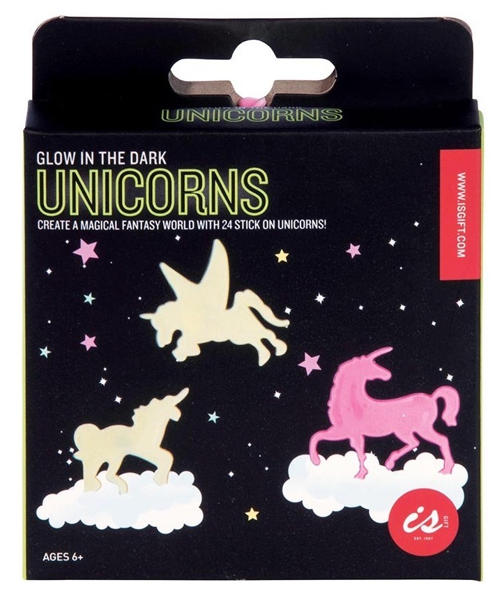 IS Gifts: Glow in the Dark - Unicorn Wall Stickers image