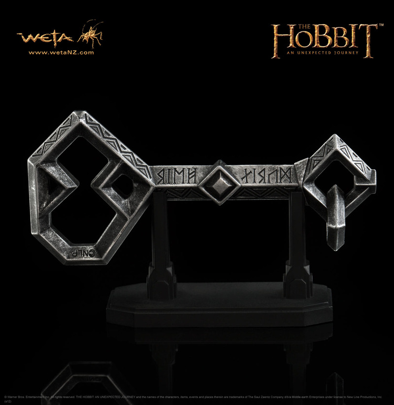 The Hobbit Key to Erebor Prop Replica