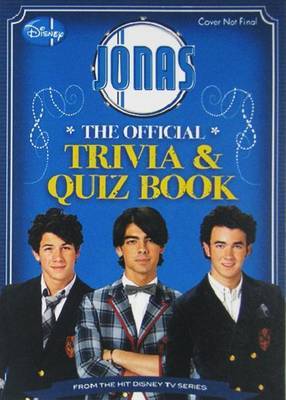 Jonas the Official Trivia & Quiz Book by Avery Scott image