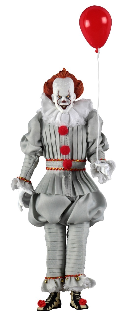 It (2017): Pennywise - 8" Clothed Action Figure