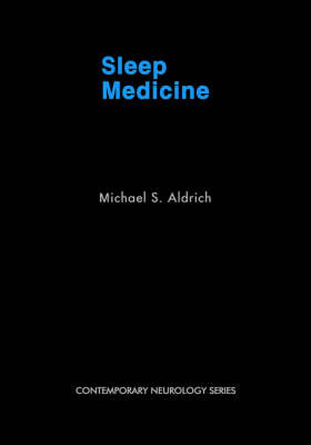 Sleep Medicine by Michael S Aldrich image