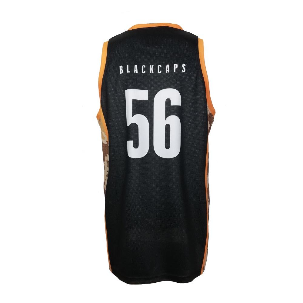 Blackcaps Supporters Camo Singlet (X-Large)