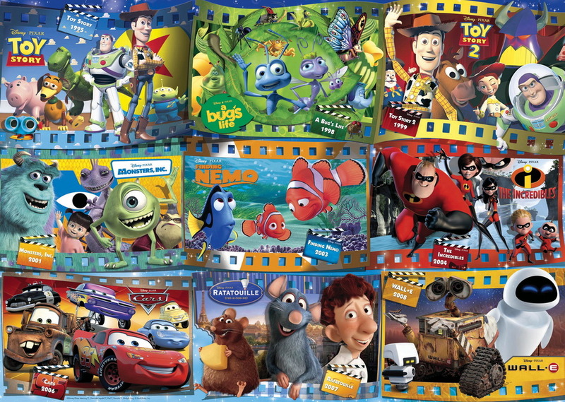 Ravensburger 1000 Piece Jigsaw Puzzle - Disney Pixar Montage image