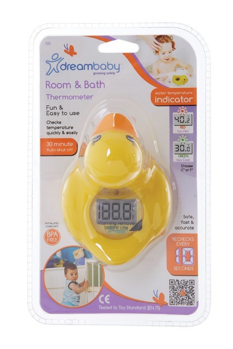 Dream Baby Duck Room & Bath Thermometer image