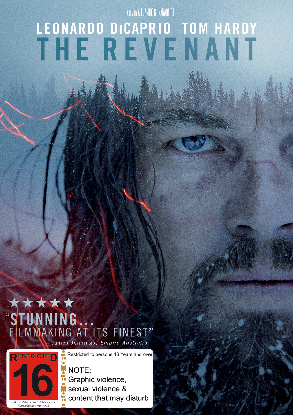 The Revenant on DVD image