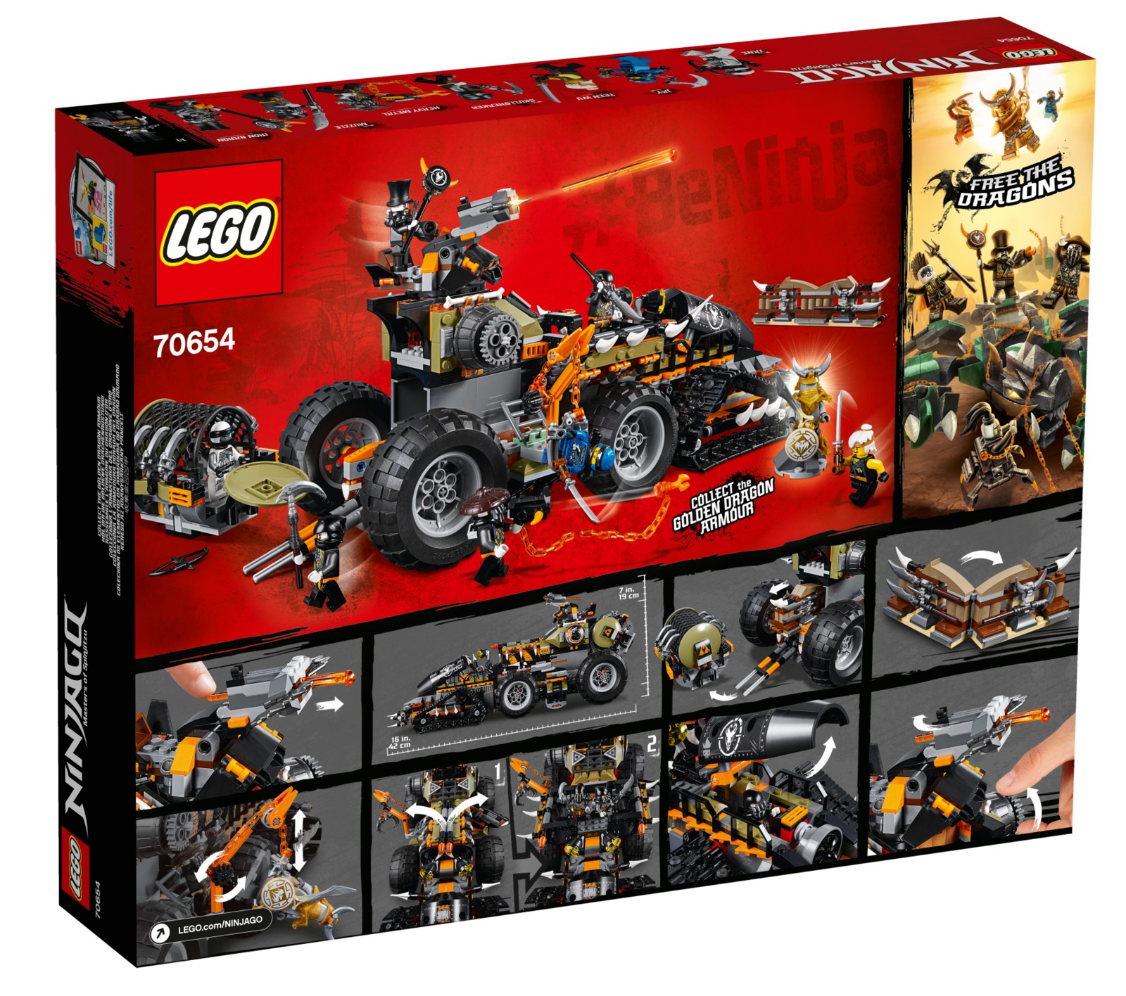 LEGO Ninjago: Dieselnaut (70654)