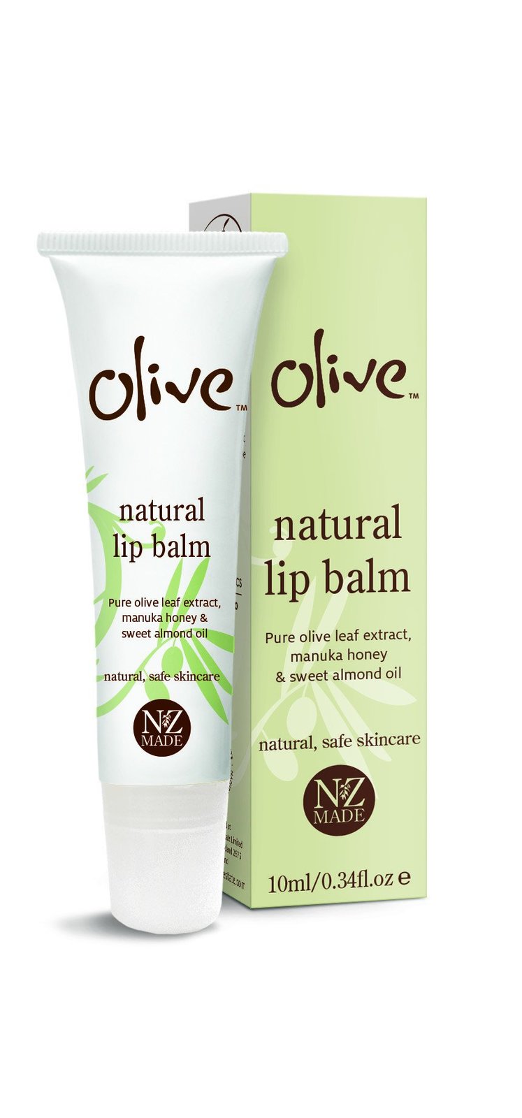 Buy Olive 100 Natural Lip Balm (10ml) at Mighty Ape NZ