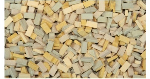 1:48 bricks (RF) beige mix (1,000 pcs.)