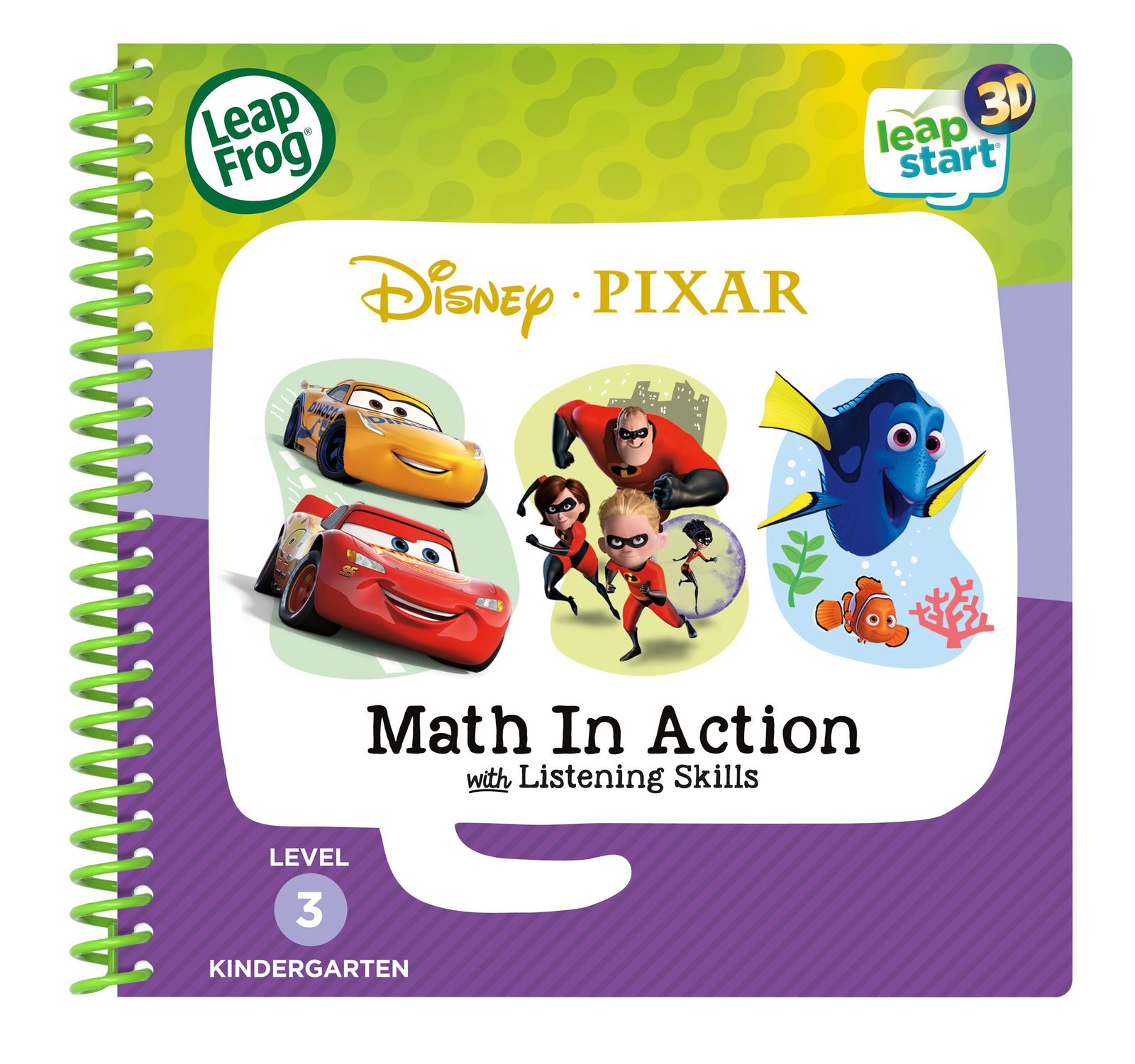 Leapstart 3D: Disney Pixar - Math In Action With Listening Skills (Level 3) image