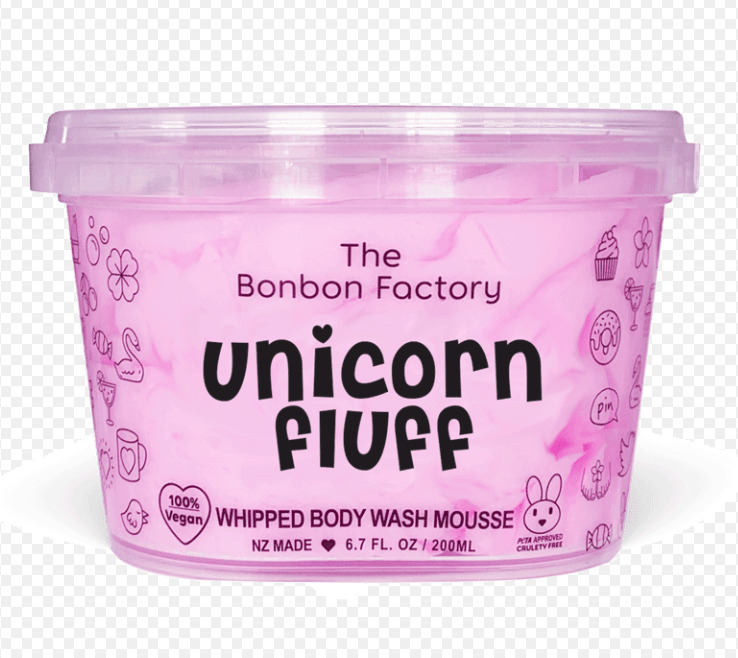 The Bonbon Factory Body Wash & Shave Mousse (Unicorn Fluff) image
