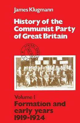 History of the Communist Party of Great Britain: v.1 by James Klugmann image
