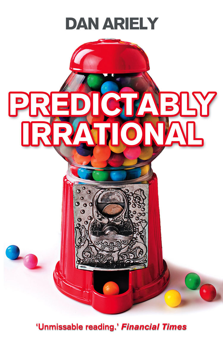 Predictably Irrational: The Hidden Forces That Shape Our Decisions (gumball cover) by Dan Ariely image
