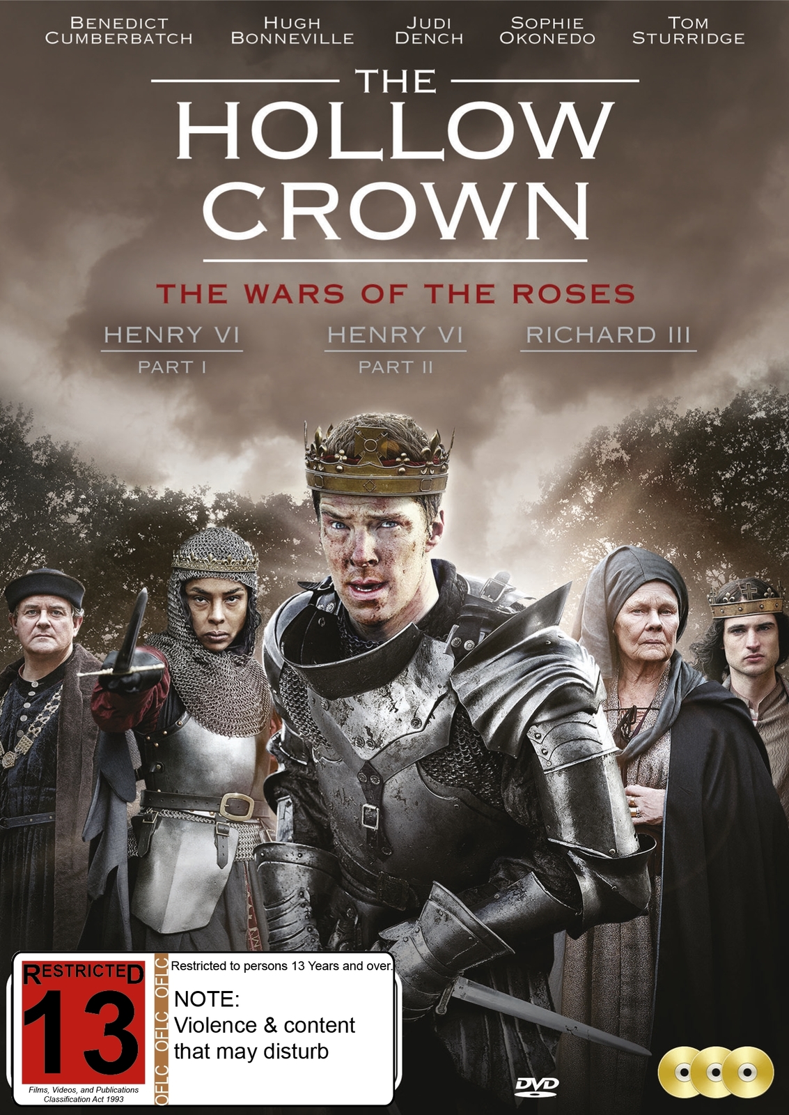 The Hollow Crown - The War Of The Roses on DVD