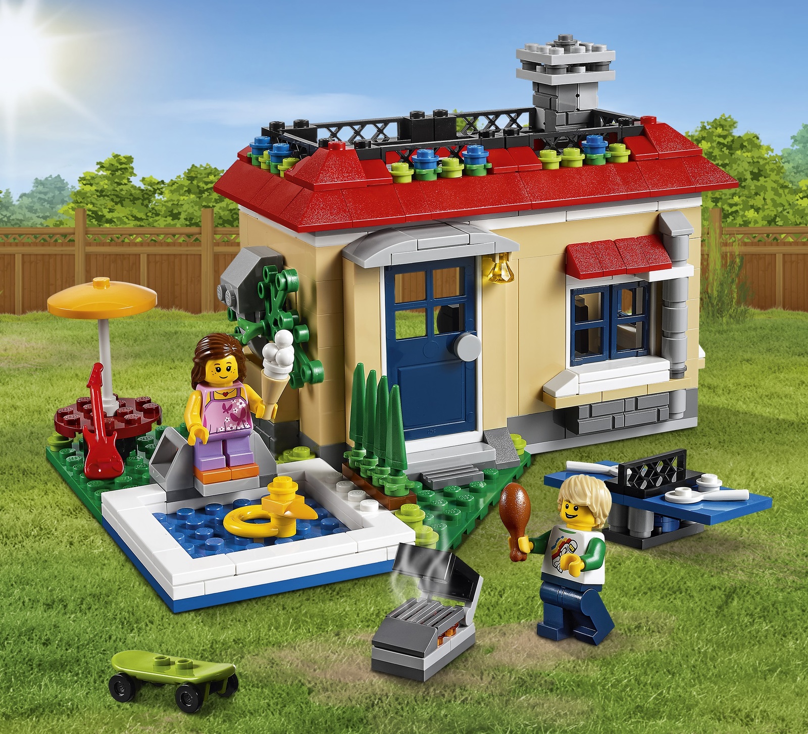 LEGO Creator: Poolside Holiday (31067)