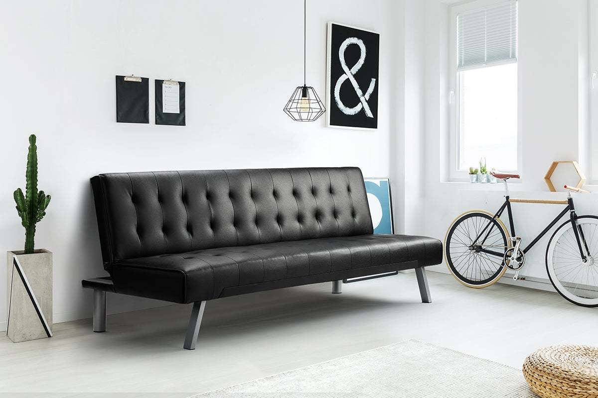 Shangri-La Convertible Corby Sofa Bed (Black) image