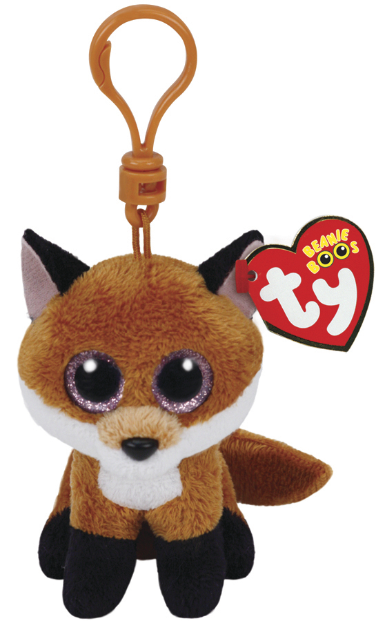 Ty Beanie Boos: Slick Fox - Clip On Plush image