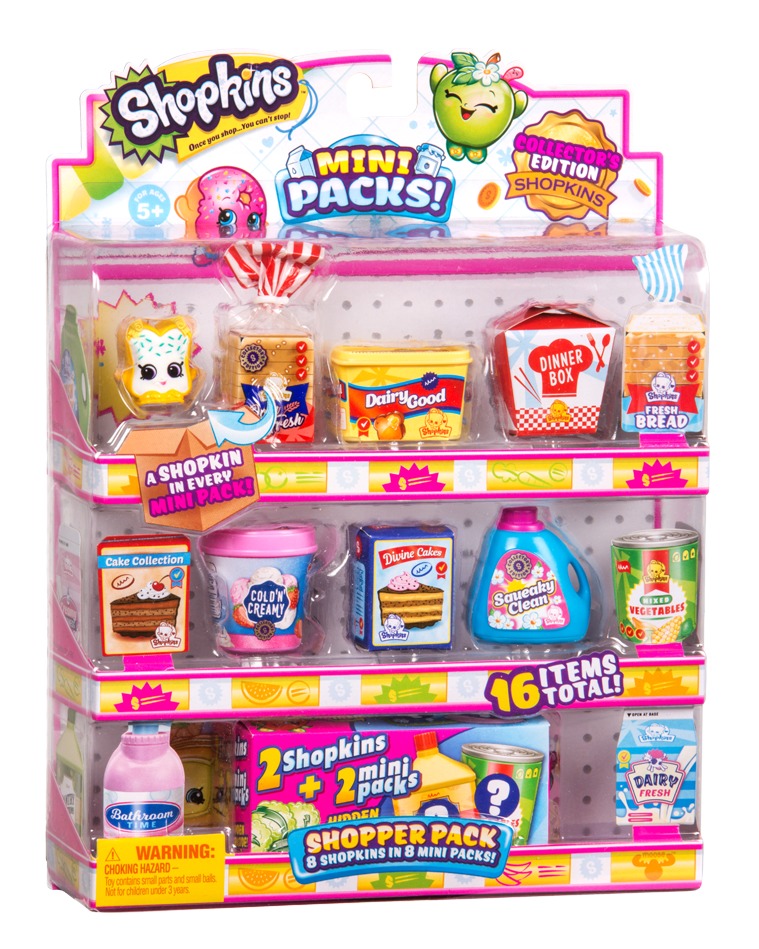 Shopkins: Minis - Shopper Pack (Assorted Designs) image