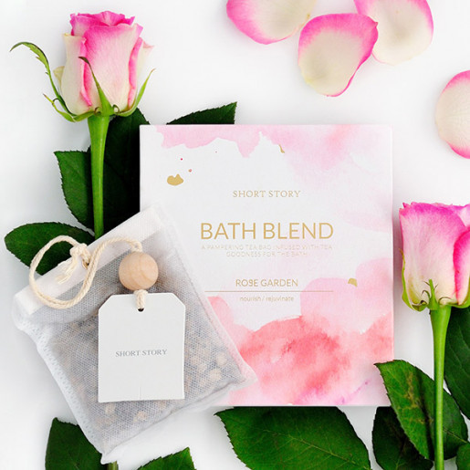 Short Story Bath Blend and Card (Rose) image