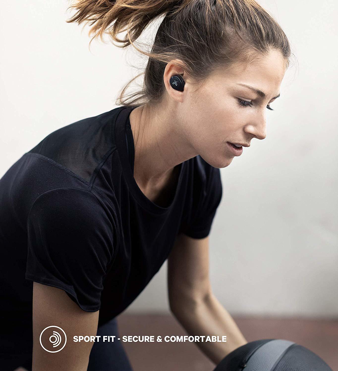 Jaybird RUN XT True Wireless Sport Headphones - Black/Flash image