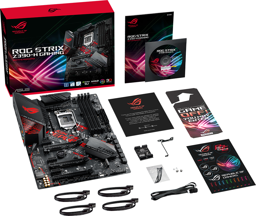 ASUS ROG Strix Z390-H Gaming Motherboard image