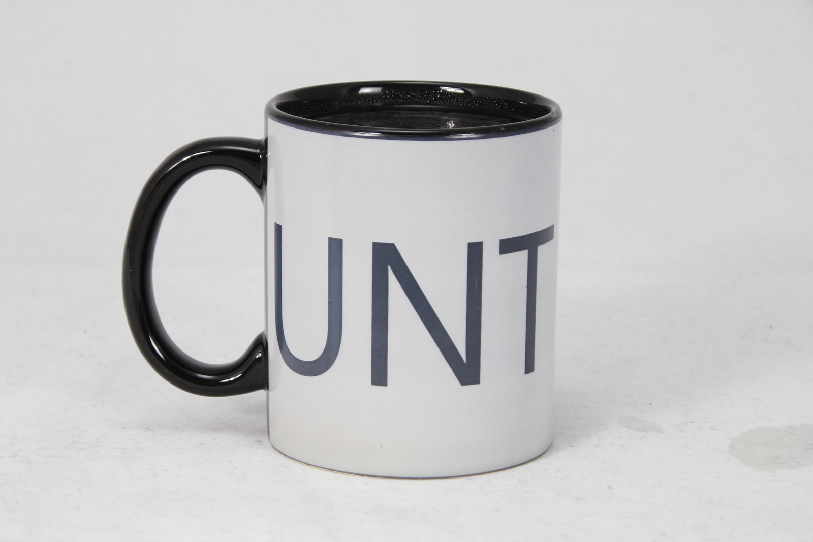 Rude Reveal Heat Change Mug - UNT image