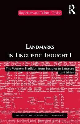 Landmarks In Linguistic Thought Volume I by Roy Harris image