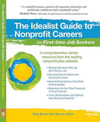 The Idealist Guide to Nonprofit Careers for First-time Job Seekers by Meg Busse image