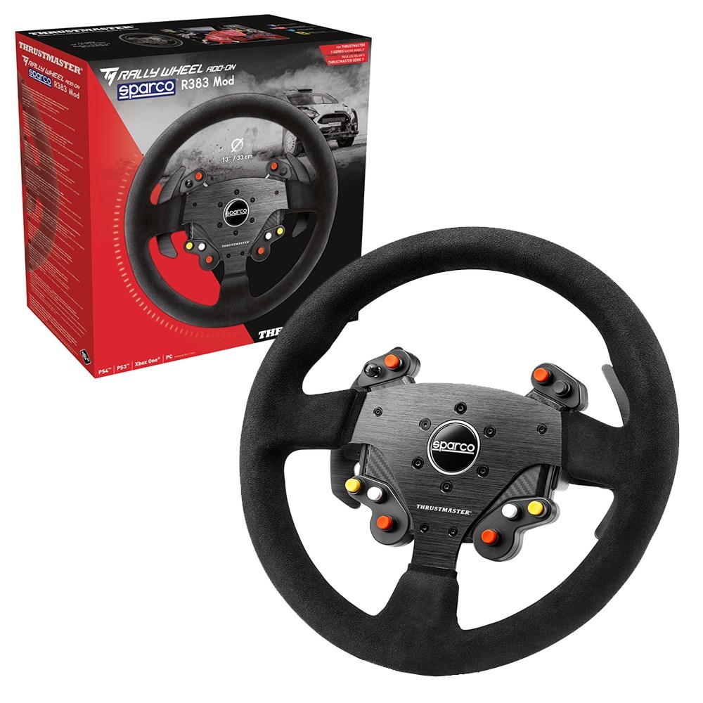 Thrustmaster SPARCO R383 Mod Rally Wheel Add On for PS4 image