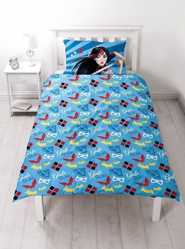 DC Super Hero Single Duvet Set image