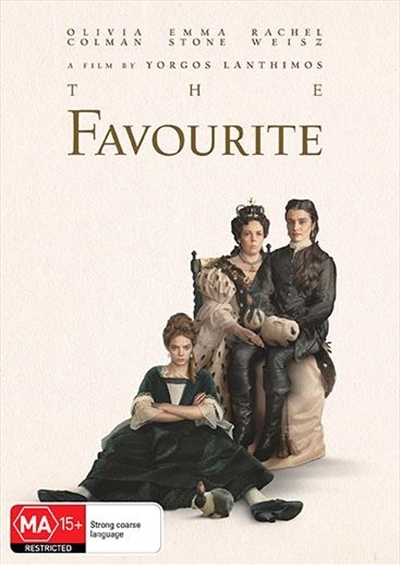 The Favourite on DVD image