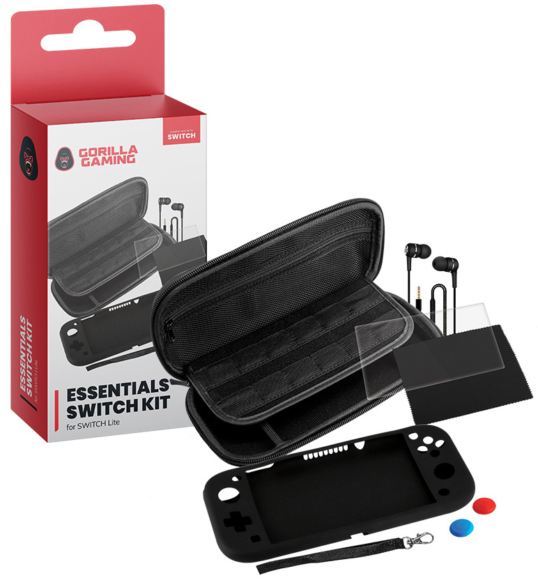 Gorilla Gaming Switch Lite Essentials Kit on Switch