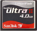 SanDisk CF Compact Flash Ultra II 4096MB (4GB)