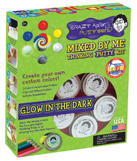 Crazy Aarons Thinking Putty: Mixed by Me Putty Kit - Glow in the Dark