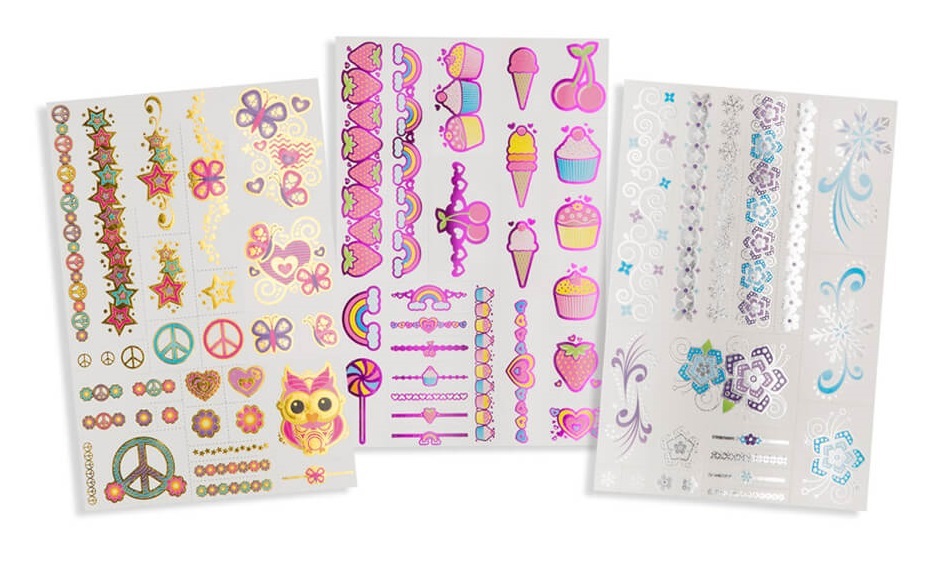 Melissa & Doug: My First Temporary Tattoos - Metallic image