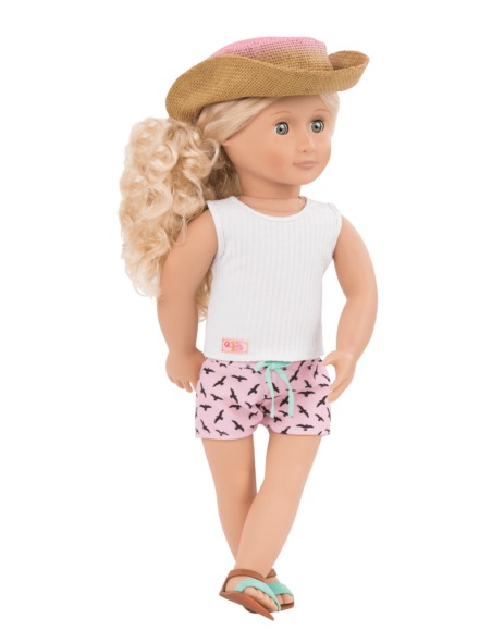 Coral Surfer - 18" Deluxe Doll image