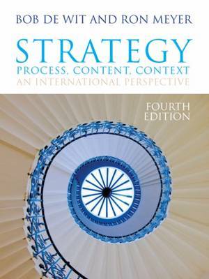 Strategy: Process, Content, Context on Paperback by Ron Meyer