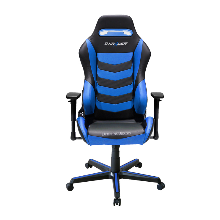 DXRacer Drifting Series DM166 Gaming Chair (Black and Blue) for image
