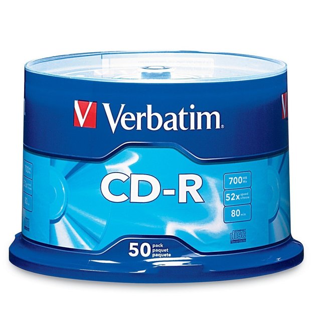 Verbatim CD-R 700MB 52x - 50 Pack