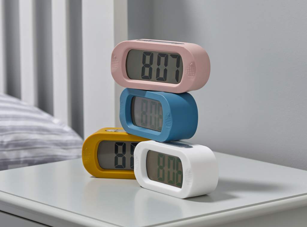 Karlsson Gummy Alarm Clock Pink at Mighty Ape NZ