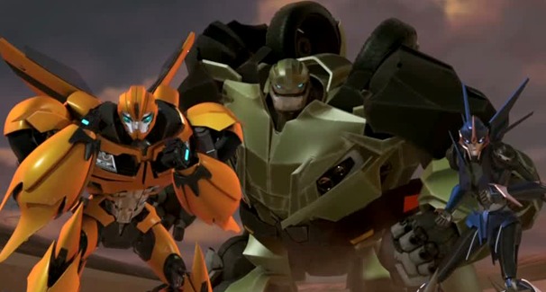 Transformers Prime: Volume 1 - Darkness Rising on DVD image